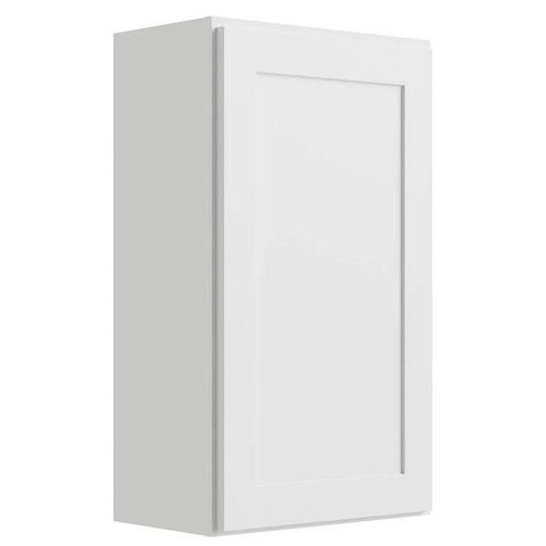 CNC CABINETRY Luxor White Wall Cabinet 18w X 36h