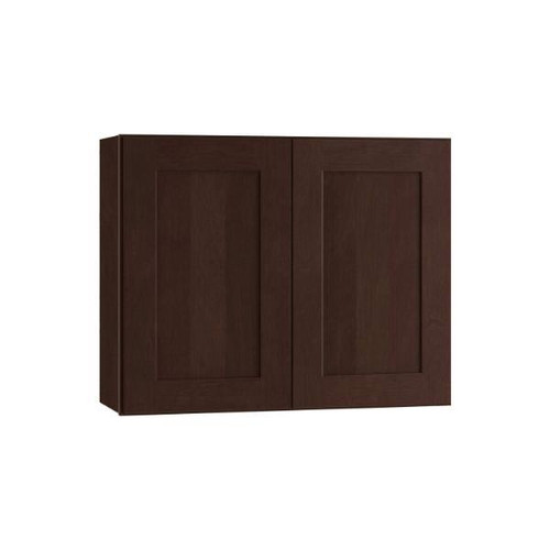 Newport 36 In. W X 12 In. D X 24 In. H Assembled Plywood Wall Bridge Kitchen Cabinet In Manganite With Soft Close