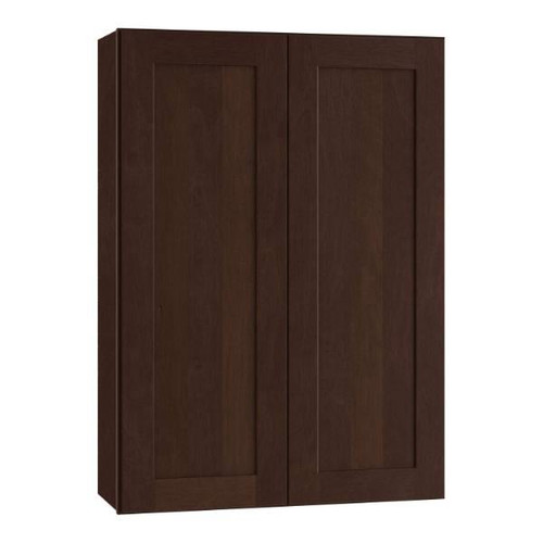Newport 30 In. W X 12 In. D X 36 In. H Assembled Plywood Wall Kitchen Cabinet In Manganite With Soft Close