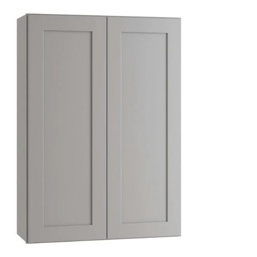 Newport 36 In. W X 12 In. D X 36 In. H Assembled Plywood Wall Kitchen Cabinet In Pearl Gray With Soft Close