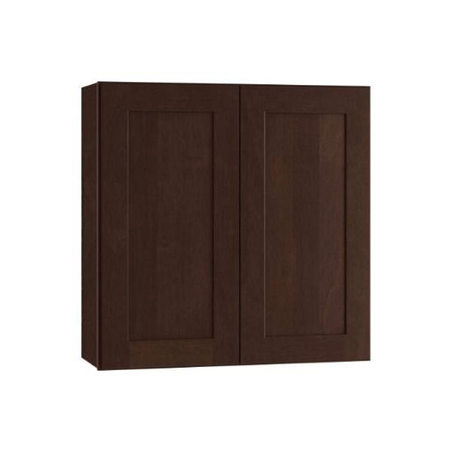 Newport 24 In. W X 12 In. D X 30 In. H Assembled Plywood Wall Kitchen Cabinet In Manganite With Soft Close