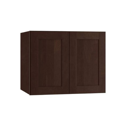 Newport 36 In. W X 24 In. D X 24 In. H Assembled Plywood Wall Bridge Kitchen Cabinet In Manganite With Soft Close