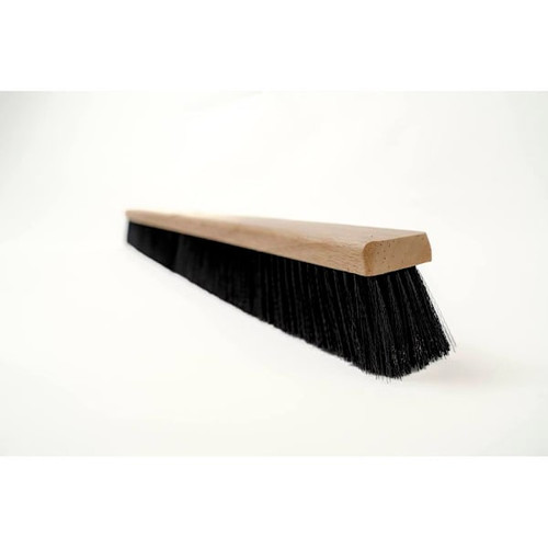 Renown Polypropylene Medium Heavy Sweep Broom Center Block, 36", Black