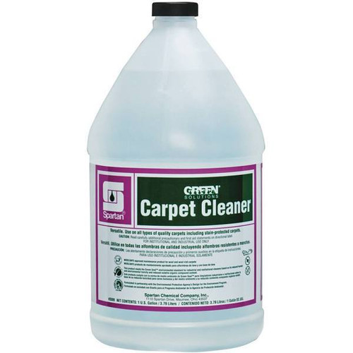 Spartan Green Solutions Carpet Cleaner, 1 Gal, Case Of 4