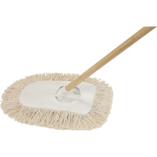 Renown Cotton Triangle Cut-End Dust Mop W/ 55 In Wood Handle (2-Pack)