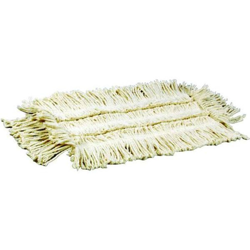 Renown 48 In. X 5 In. 4-Ply Heavy-Duty Disposable White Cotton Dust Mop