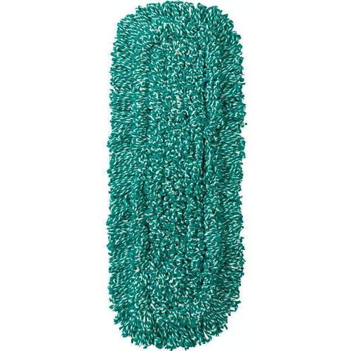 Rubbermaid Commercial Microfiber Looped Dust Mop Head, 48 In., Green