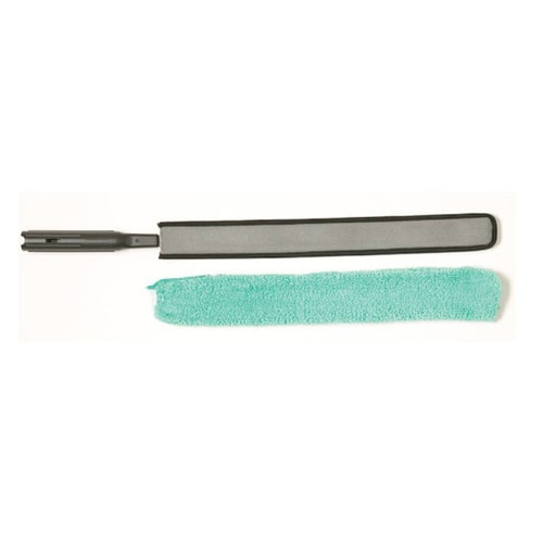 Rubbermaid Commercial HYGEN 29 In. Quick Connect Flexi-Wand With Microfiber Duster Sleeve, Green