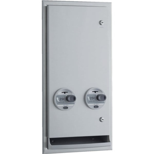 Bobrick Sanitary Napkin/Tampon Vending Machine (Stainless Steel)