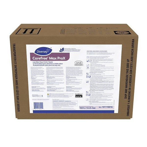Diversey Carefree Max Prox Low Odor Floor Finish Sealer 5g Bib 358699