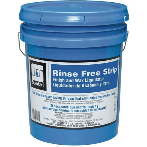 Spartan Rinse Free Strip Floor Finish Remover, Mint Scent, 5 Gal