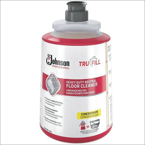 Sc Johnson Professional Trufill Heavy Duty Neutral Fl Cleaner 2 Liter, Case Of 2