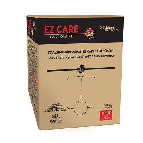 Sc Johnson Professional Ez Care Floor Coating, 5 Gal Bib
