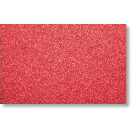 Square Scrub 20 In. Red Rectangular Buffing Pad