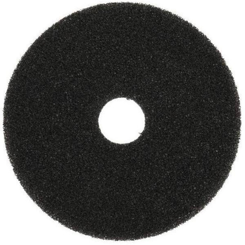 3M Stripping Floor Pad, 18", Black , Package Of 5