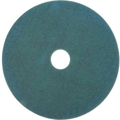3M Burnishing Floor Pad, 24", Aqua, Package Of 5