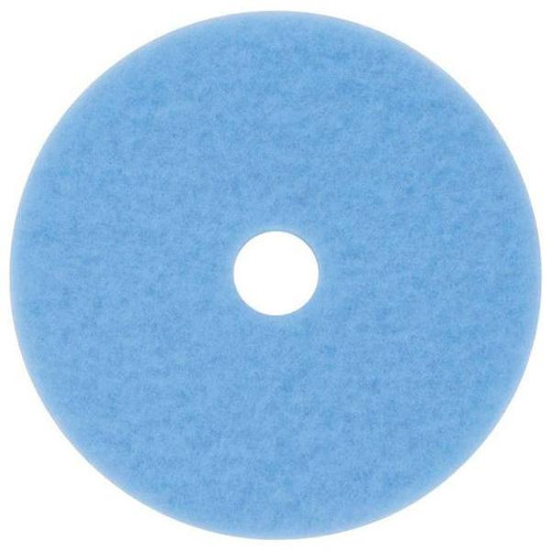 3m 27" Sky Blue Hi-Performance Burnishing Floor Pad Package Of 5