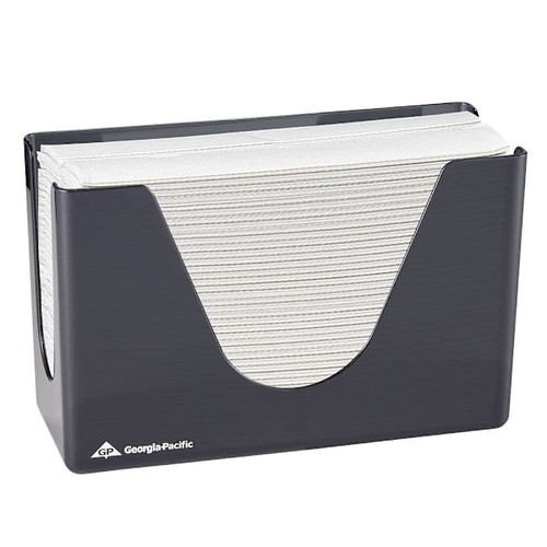 GP PRO C-Fold/Multi-Fold Countertop Paper Towel Dispenser, Smoke (6-Case)