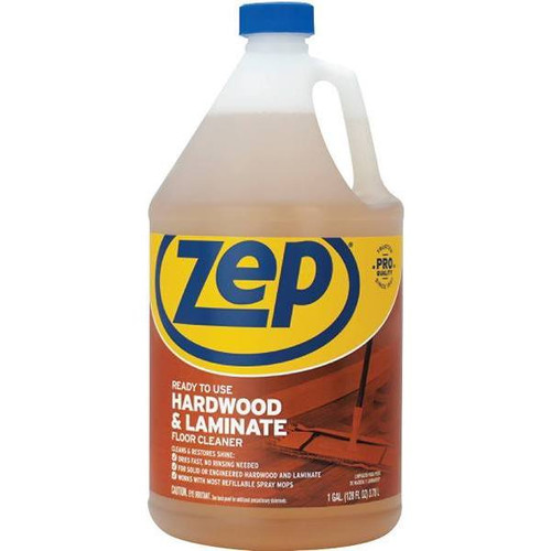 Zep 1 Gallon Hardwood And Laminate Floor Cleaner Case Of 4