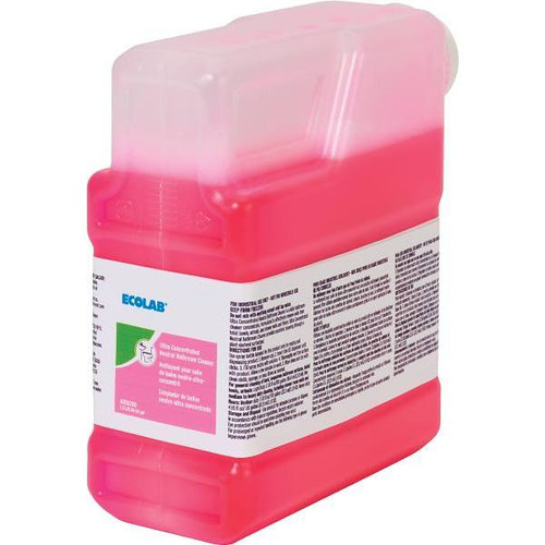 Ecolab 1-1/3 L. High Performance Neutral Concentrated Floor Cleaner Case Of 2