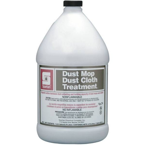 Spartan Dust Mop/Dust Cloth Treatment Dust Cleaner, Fresh Scent, 1 Gal , Case Of 4