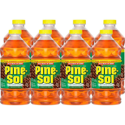 Pine-Sol Multi-Surface Cleaner, Original Pine, 40 Fl Oz, Case Of 8
