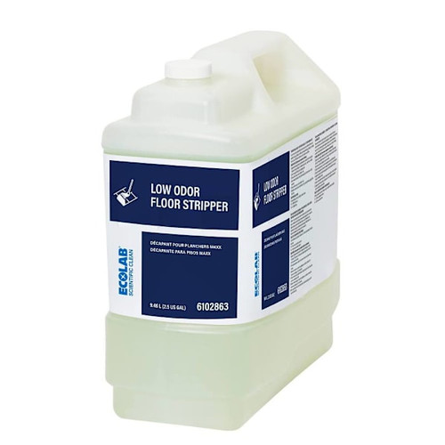 Ecolab Low Odor Floor Stripper 2.5 Gal.