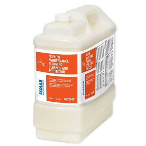 Ecolab No/Low Maintenance Flooring Cleaner And Protector 2.5 Gal.