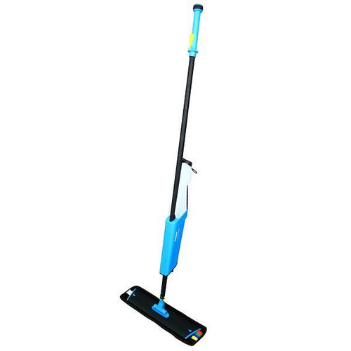 Impact Mopster 2.0 Bucketless Handle 18", Black And Blue