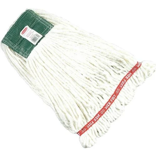 Rubbermaid Commercial Web Foot 20 Oz. Shrinkless Wet Mop Head, Looped-End, 5 In. Headband