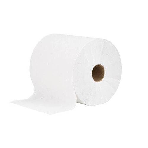 Skilcraft White Single Ply Paper Towel, 8 X 1000 Rolls, Case Of 6