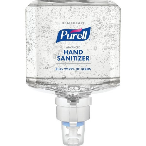 Purell Healthcare Advanced Hand Sanitizer Gel, 1200 Ml Refill For Es8 Touch-Free Hand Sanitizer Dispenser Case Of 2