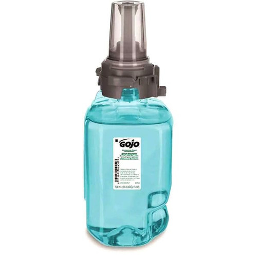 Gojo Botanical Foam Handwash, Botanical Fragrance, 700 mL Hand Soap Refill For Gojo Adx-7 Push-Style Dispenser Case Of 4