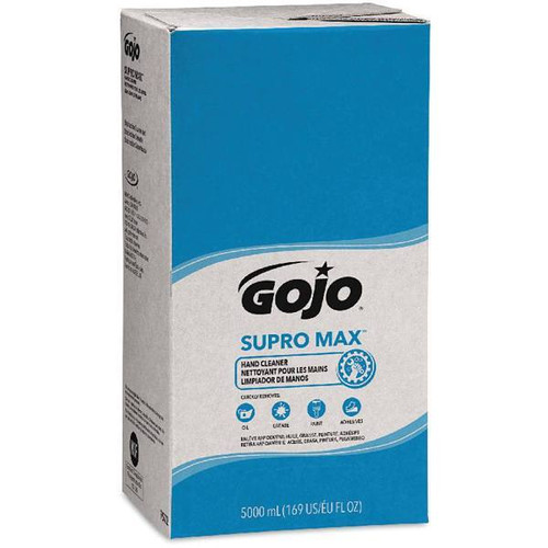 Gojo PRO Tdx Supro Max Hand Cleaner, 5000 mL Heavy-Duty Hand Cleaner Refill For Gojo PRO Tdx Dispenser, Case Of 2