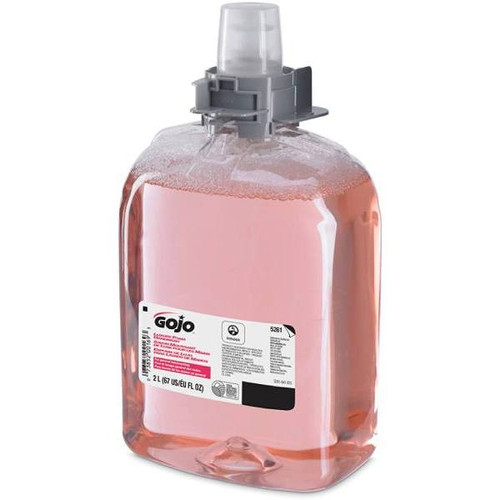 Gojo Cranberry Foam Handwash Ecologo 2000ml Refill For Dispenser, Case Of 2