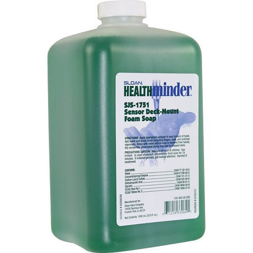 Sloan Sjs1751 1000ml Non Scented Sensor Deck Mount Foam Hand Soap