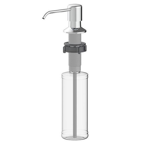 Seasons Metal Head Soap Dispenser, Chrome