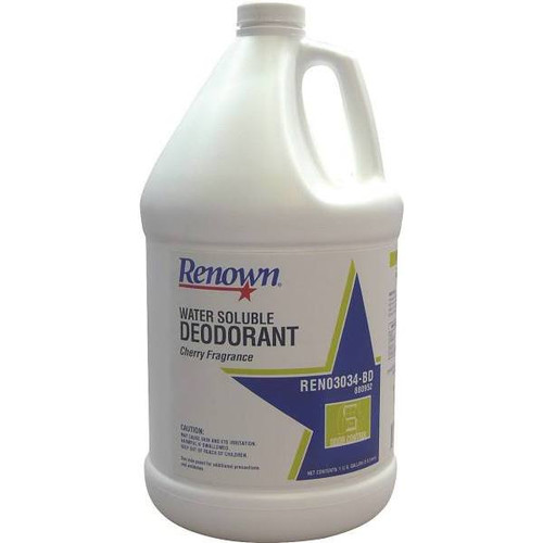 Renown 1 Gal Cherry Water Soluble Deodorant, Case Of 4