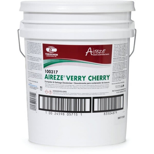 Aireze 5 G Verry Cherry Liquid Dumpster And Garbage Deodorize