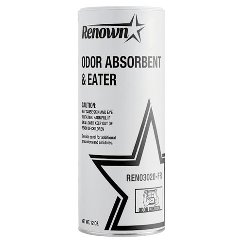 Renown Super-Sorb Absorbent Powder 12 Oz. Can, Lemon Scent, Package Of 6