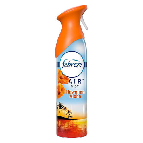 Febreze Air Freshener Spray, Hawaiian Aloha Scent, 8.8 Oz, Case Of 6