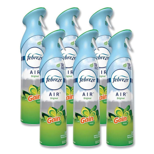 Air, Gain Original, 8.8 Oz Aerosol Spray, 6/Carton