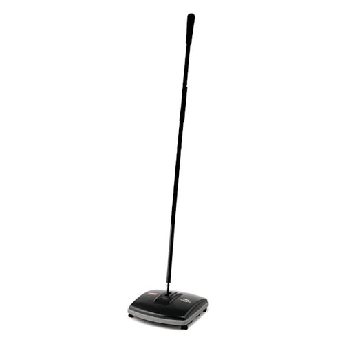 Rubbermaid Commercial Executive Series 6.5 in Compact Mechanical Sweeper, Black