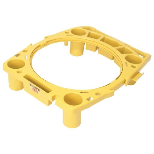 Rubbermaid Commercial BRUTE 44 Gallon Rim Caddy Bag (Yellow)