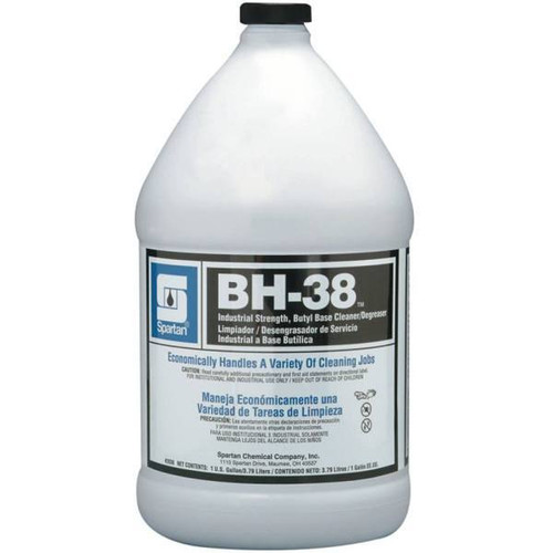 Spartan Bh-38 Industrial Degreaser, 1 Gal, Case Of 4