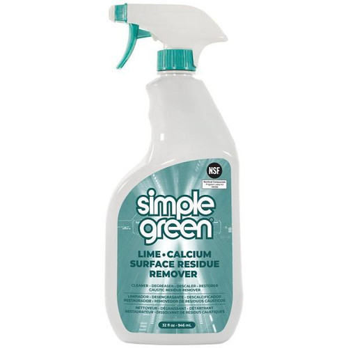 Simple Green Lime Calcium Surface Residue Remover, 32 Oz, Case Of 12