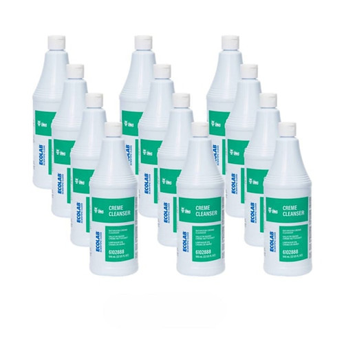 Ecolab Crème Cleanser 32 Oz., Case Of 12