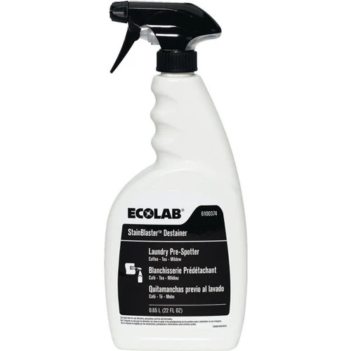 Ecolab Stain Blaster Laundry Destainer 22oz, Case Of 4