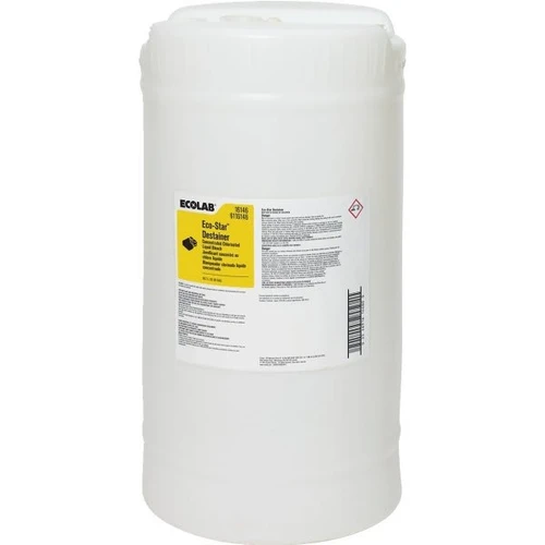 Ecolab Eco-Star Laundry Destainer Laundry Bleach 15 Gallon