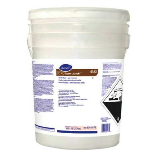 Clax 5 Gallon Pail Super Launch Laundry Sour General Purpose Highly Concentrated